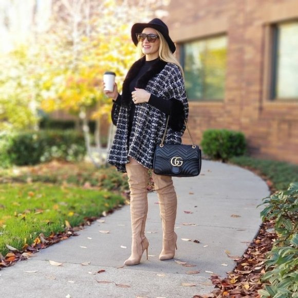 🔥BACK IN STOCK! CHANTELLA Tweed Cape ☆BEST SEL… - Picture 10 of 14